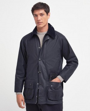 Geaca Barbati Barbour Beaufort® Waxed Bleumarin | Romania_BAR98132