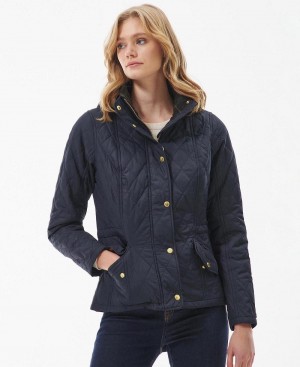 Geaca Dama Barbour Millfire Matlasat Bleumarin | Romania_BAR68000