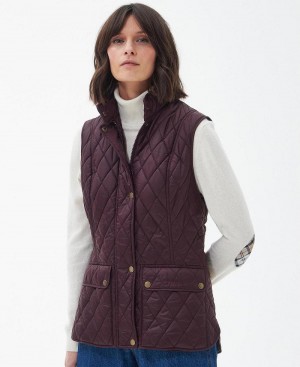 Geaca Dama Barbour Otterburn Gilet Rosii | Romania_BAR58272