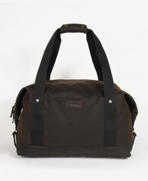 Geanta Barbati Barbour Essential Wax Holdall Masline Verzi | Romania_BAR12198