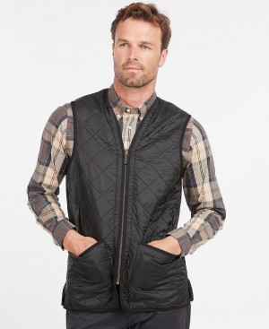 Liner / Hood Barbati Barbour Polarquilt Waistcoat/Zip-In Liner Negrii | Romania_BAR10808