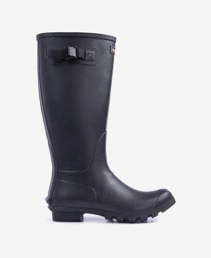 Pantofi Barbati Barbour Men's Bede Wellington Boots Negrii | Romania_BAR39224