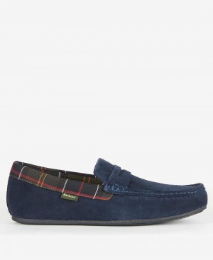 Pantofi Barbati Barbour Porterfield Slippers Bleumarin | Romania_BAR27257