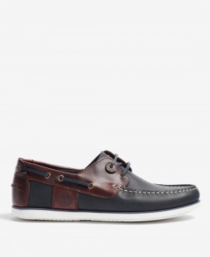 Pantofi Barbati Barbour Wake Barca Shoes Negrii | Romania_BAR39794