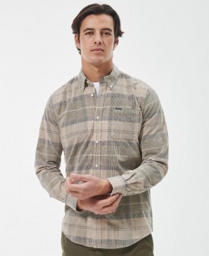 Topuri Barbati Barbour Blair Tailored Fit Shirt Colorati | Romania_BAR89793