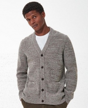 knitwear Barbati Barbour Sid Tricotate Cardigan Bej | Romania_BAR98287