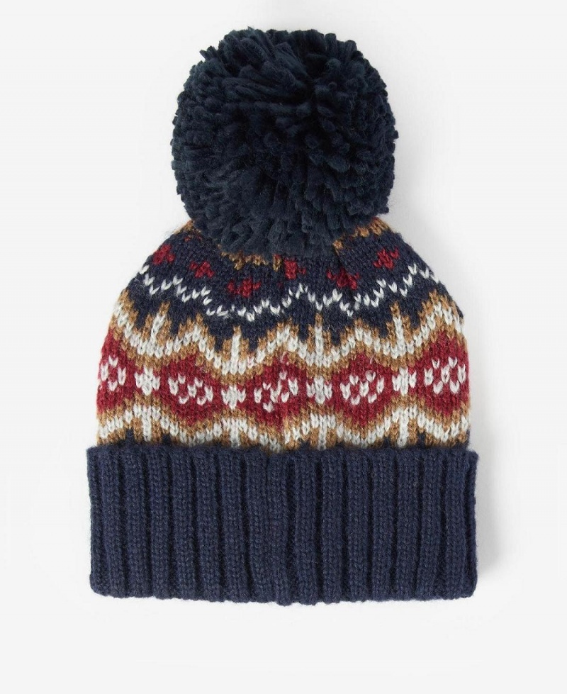 Accesorii Copii Barbour Boys Case Fairisle Beanie Rosii | Romania_BAR69339