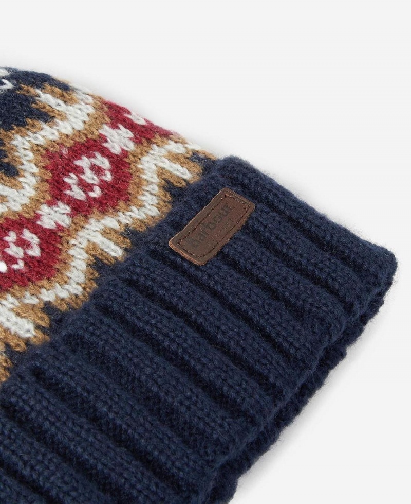 Accesorii Copii Barbour Boys Case Fairisle Beanie Rosii | Romania_BAR69339