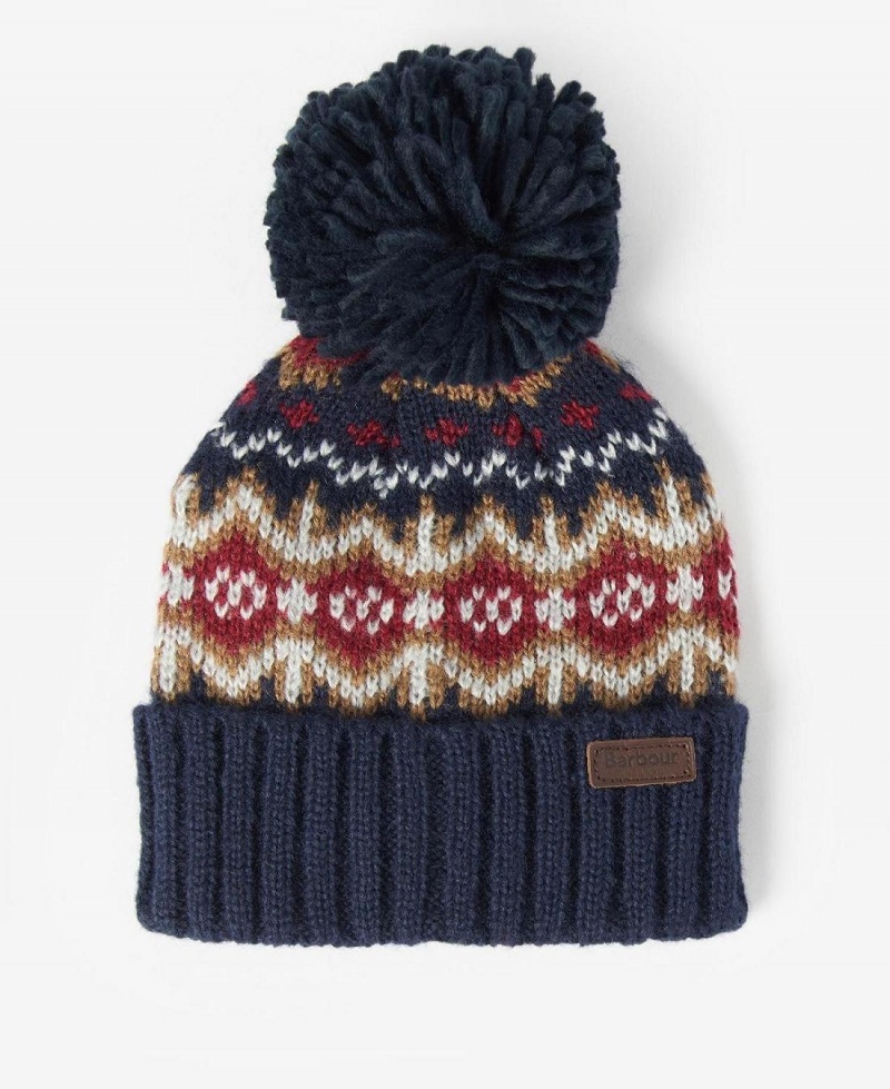 Accesorii Copii Barbour Boys Case Fairisle Beanie Rosii | Romania_BAR69339