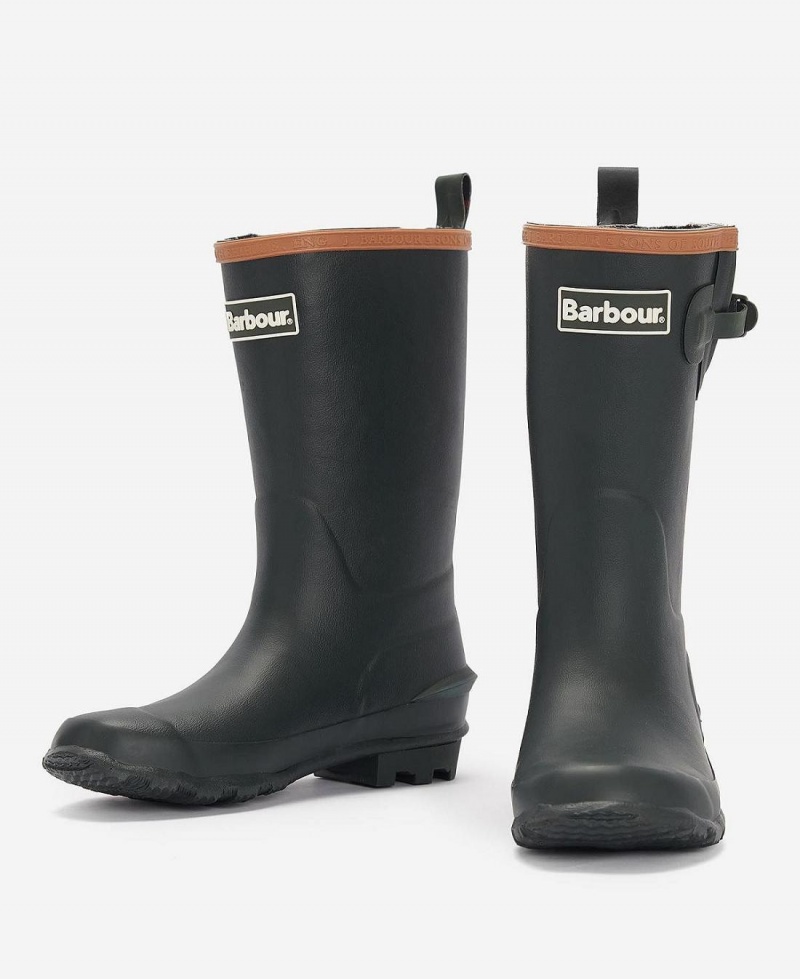 Accesorii Copii Barbour Simonside Children's Wellington Boots Verzi | Romania_BAR63021