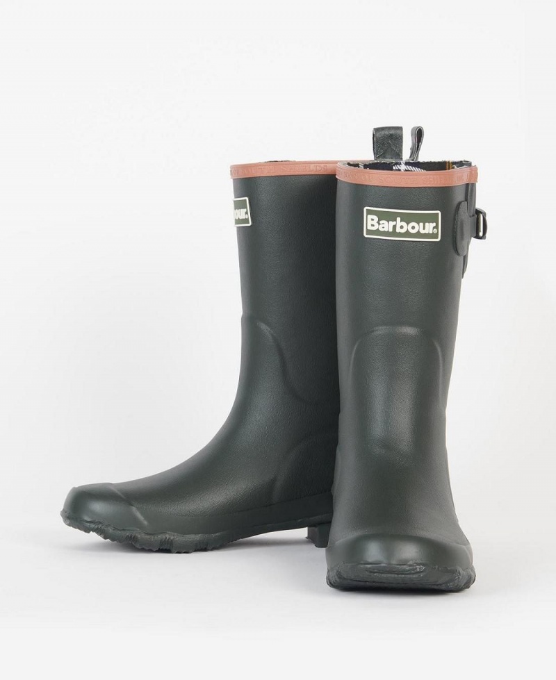 Accesorii Copii Barbour Simonside Children's Wellington Boots Verzi | Romania_BAR63021