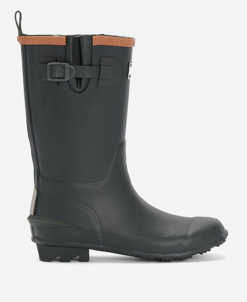 Accesorii Copii Barbour Simonside Children's Wellington Boots Verzi | Romania_BAR63021