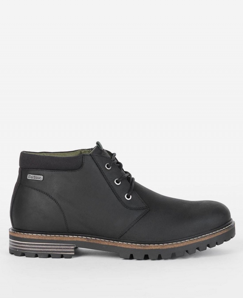 Cizme Barbati Barbour Boulder Chukka Negrii | Romania_BAR90643