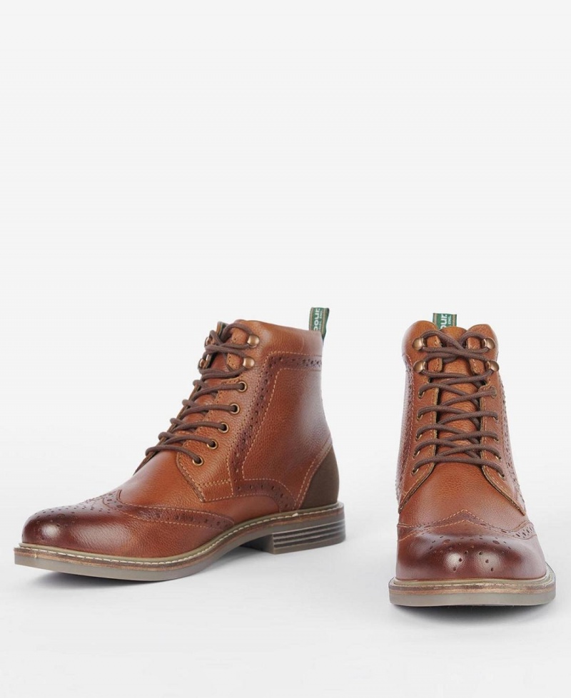 Cizme Barbati Barbour Seaton Brogues Maro | Romania_BAR69331