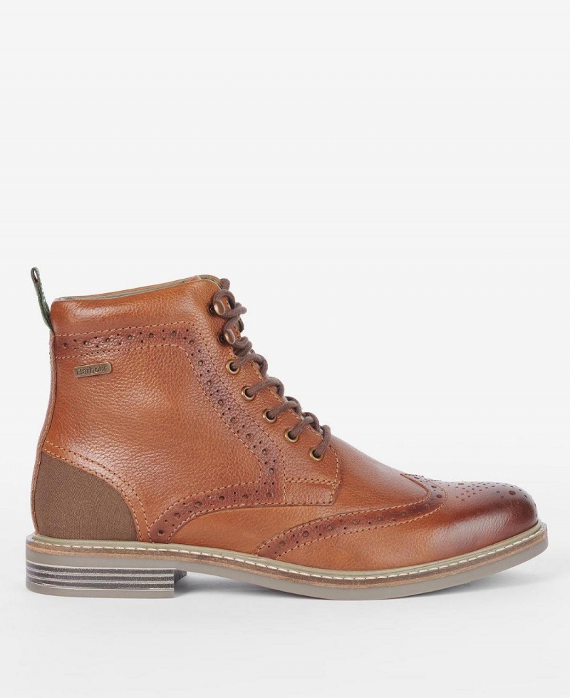 Cizme Barbati Barbour Seaton Brogues Maro | Romania_BAR69331