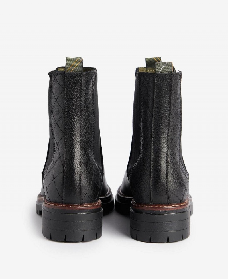 Cizme Dama Barbour Evie Boot Negrii | Romania_BAR95526