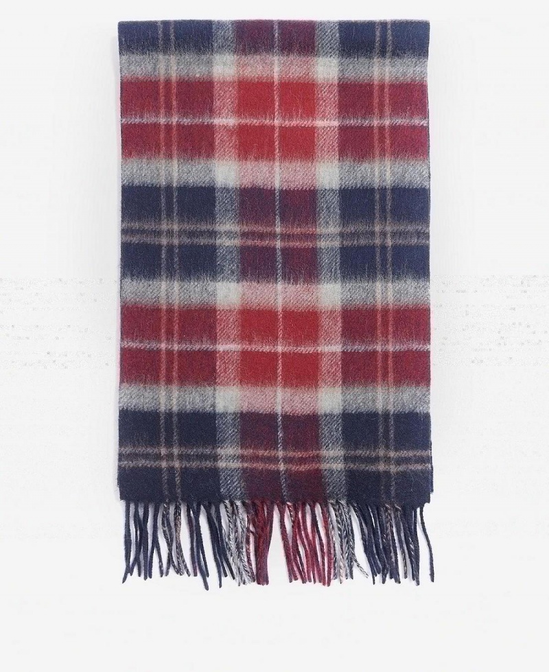 Esarfe Barbati Barbour Galston Tartan Rosii | Romania_BAR65900