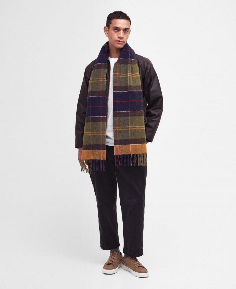 Esarfe Barbati Barbour Inverness Tartan Colorati | Romania_BAR42567