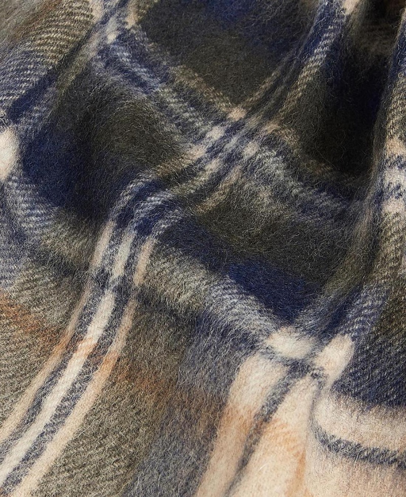 Esarfe Barbati Barbour New Check Tartan Bej | Romania_BAR24458