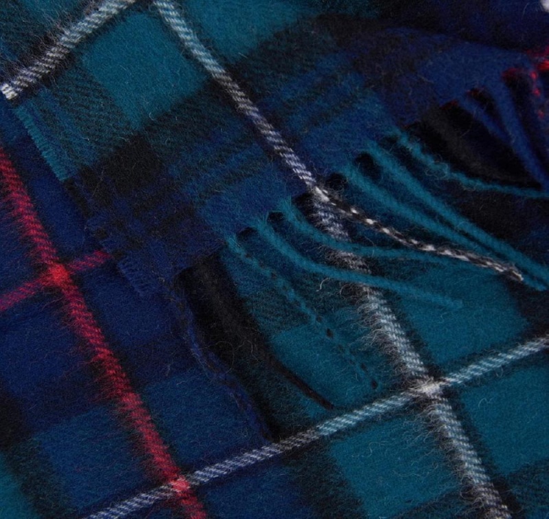 Esarfe Barbati Barbour New Check Tartan Verzi | Romania_BAR65178