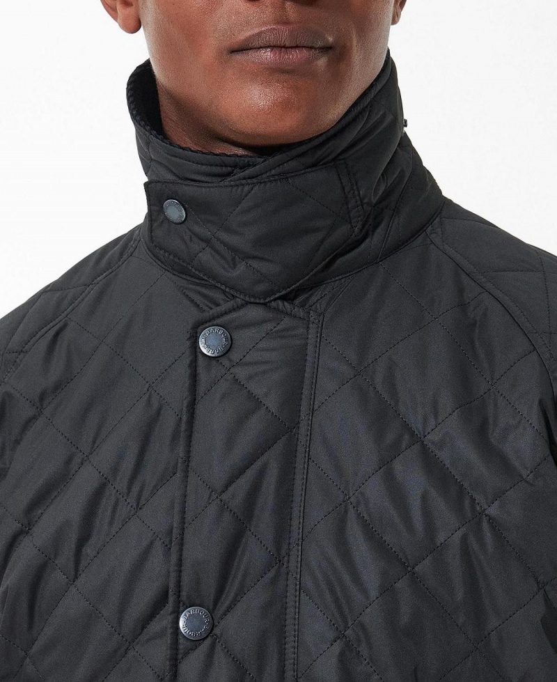 Geaca Barbati Barbour Ashby Polarquilt Negrii | Romania_BAR72434