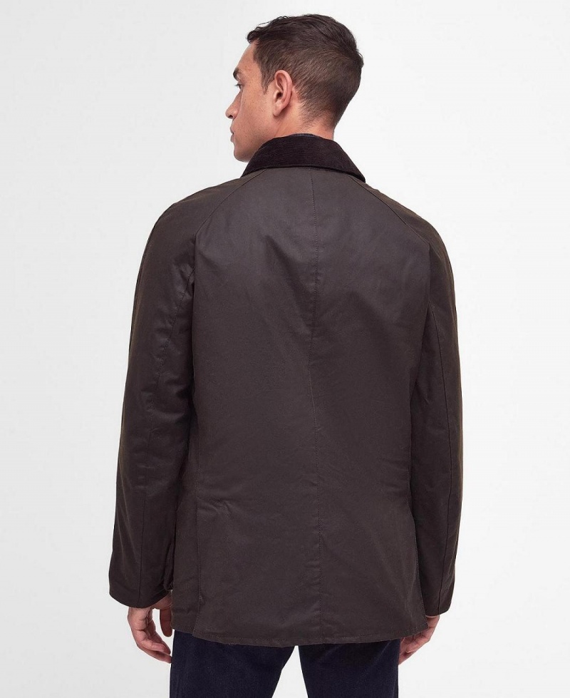 Geaca Barbati Barbour Ashby Waxed Masline Verzi | Romania_BAR48034