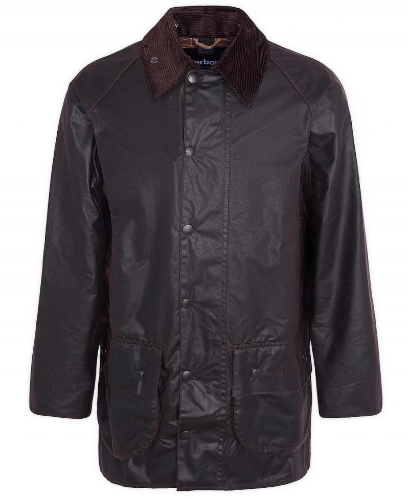 Geaca Barbati Barbour Beaufort® Waxed Maro | Romania_BAR46725