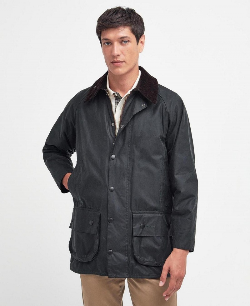 Geaca Barbati Barbour Beaufort® Waxed Masline Verzi | Romania_BAR87012