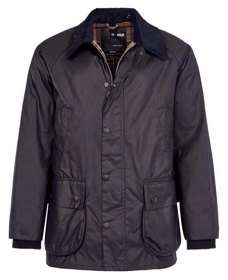 Geaca Barbati Barbour Bedale® Waxed Bleumarin | Romania_BAR58612