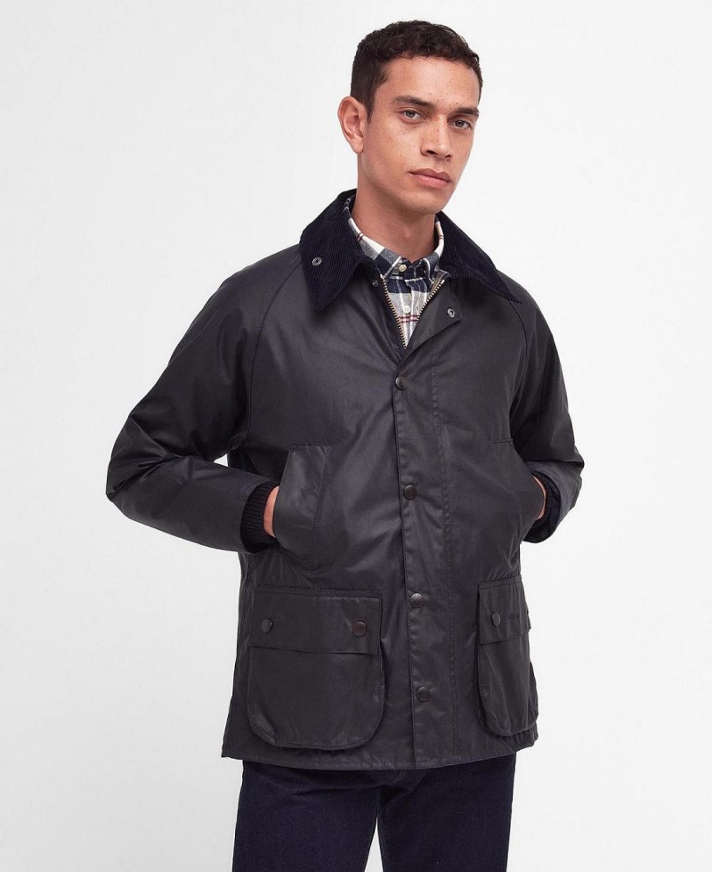 Geaca Barbati Barbour Bedale® Waxed Bleumarin | Romania_BAR58612