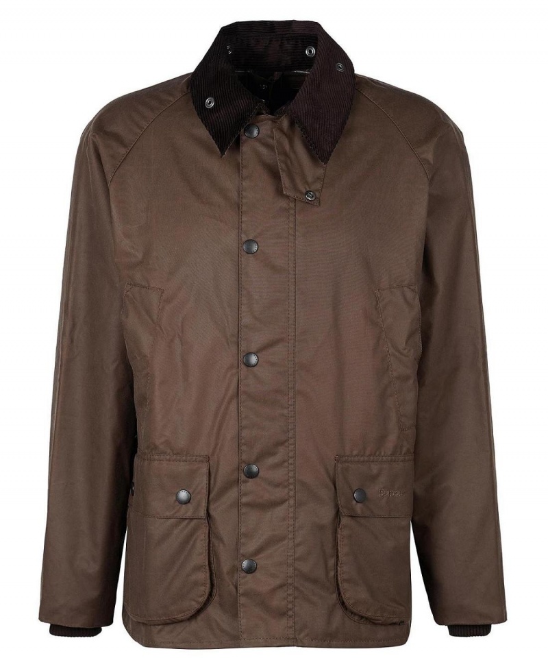 Geaca Barbati Barbour Bedale® Waxed Maro | Romania_BAR15437