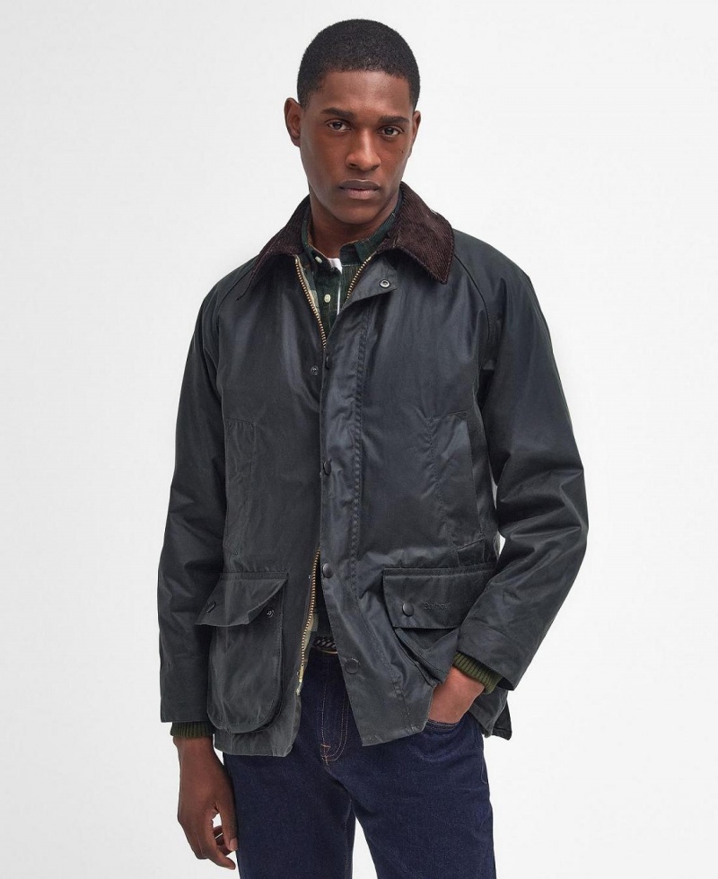 Geaca Barbati Barbour Bedale® Waxed Masline Verzi | Romania_BAR82620