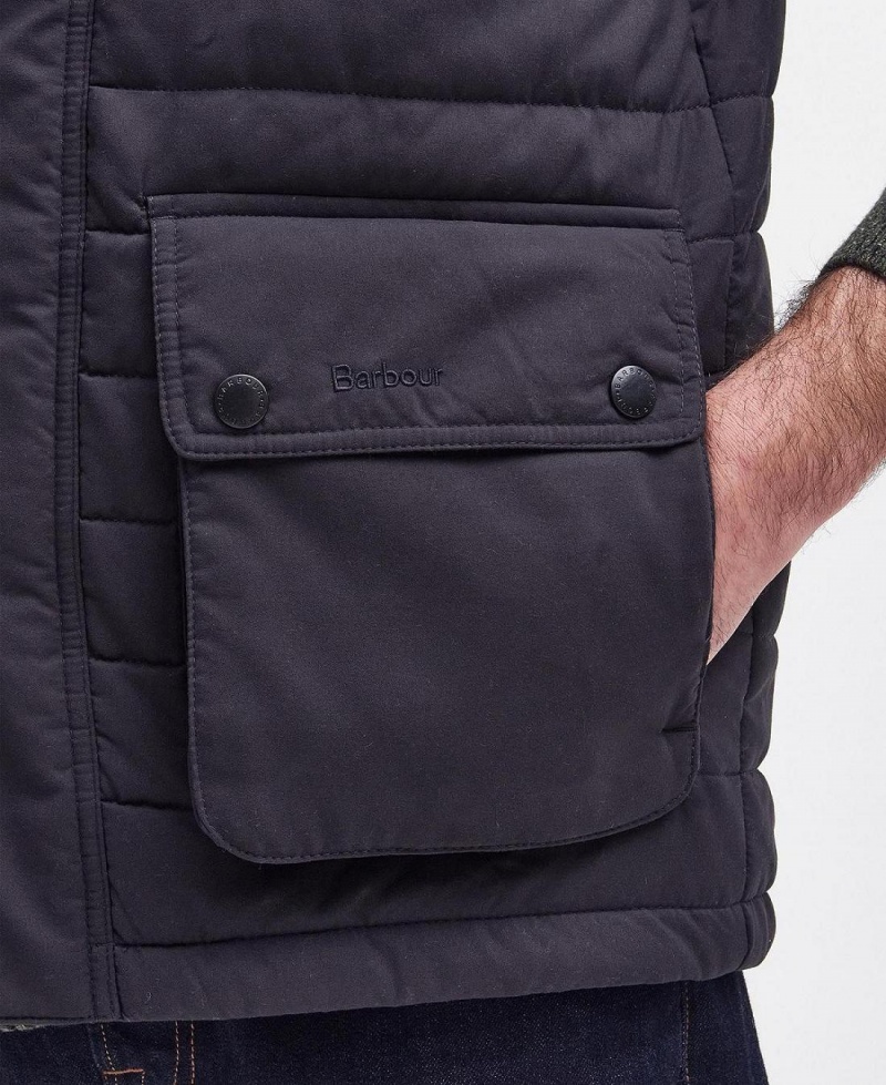 Geaca Barbati Barbour Bradford Gilet Albastri | Romania_BAR58177