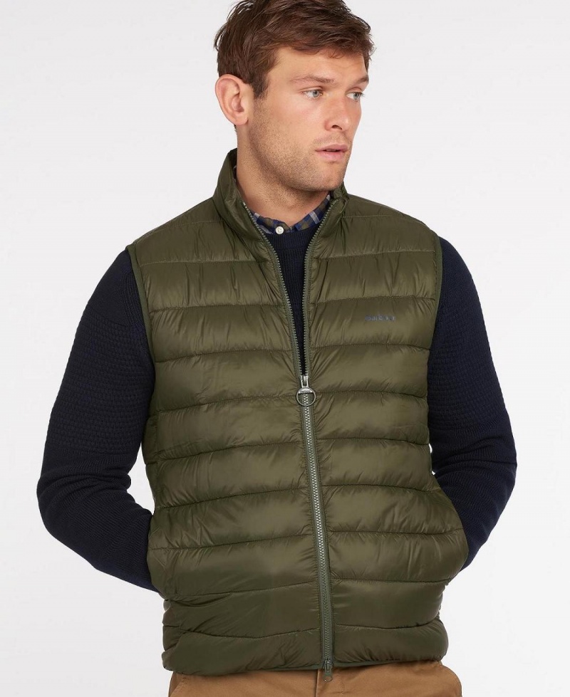 Geaca Barbati Barbour Bretby Gilet Masline Verzi | Romania_BAR28414