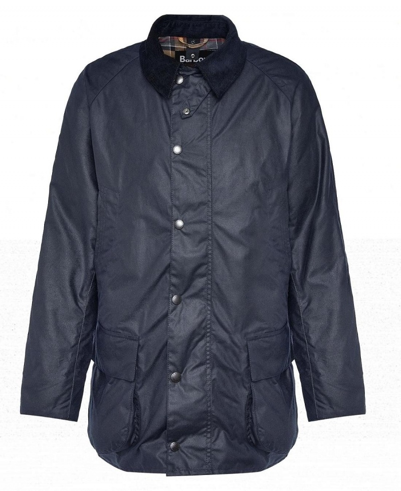 Geaca Barbati Barbour Bristol Wax Bleumarin | Romania_BAR32036