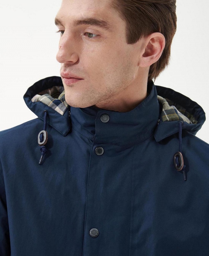 Geaca Barbati Barbour Chelsea Mac Bleumarin | Romania_BAR29980