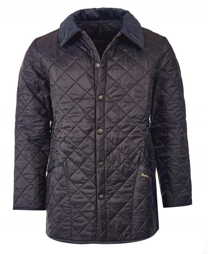 Geaca Barbati Barbour Liddesdale® Matlasat Bleumarin | Romania_BAR37407