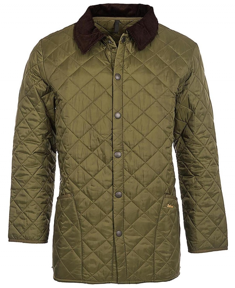 Geaca Barbati Barbour Liddesdale® Matlasat Masline Verzi | Romania_BAR13849