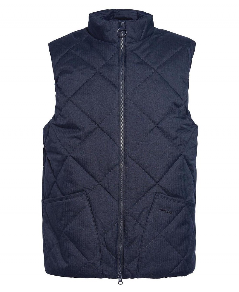 Geaca Barbati Barbour Lindale Gilet Bleumarin | Romania_BAR90423