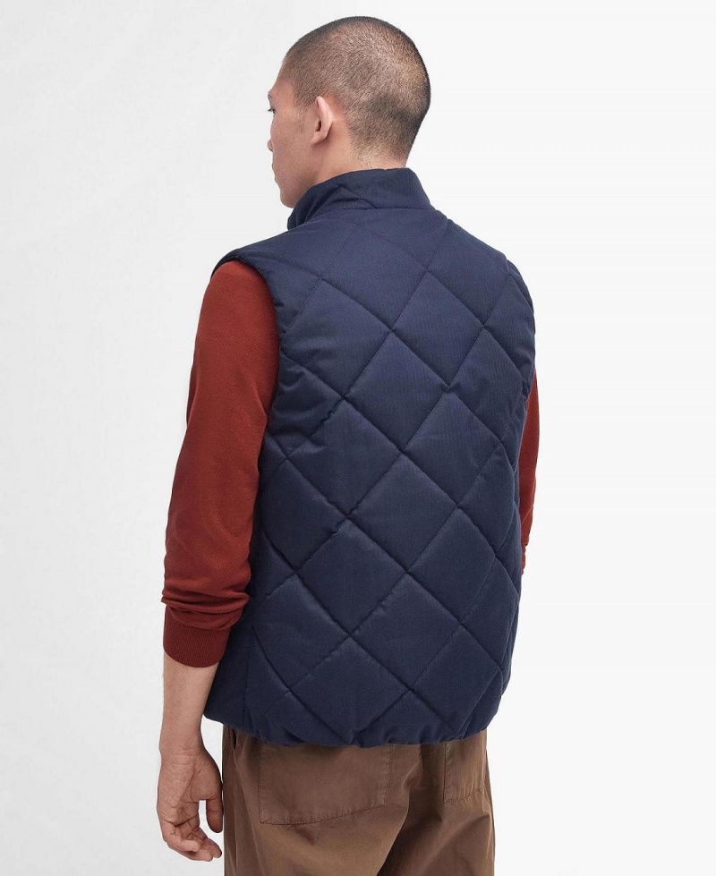 Geaca Barbati Barbour Lindale Gilet Bleumarin | Romania_BAR90423