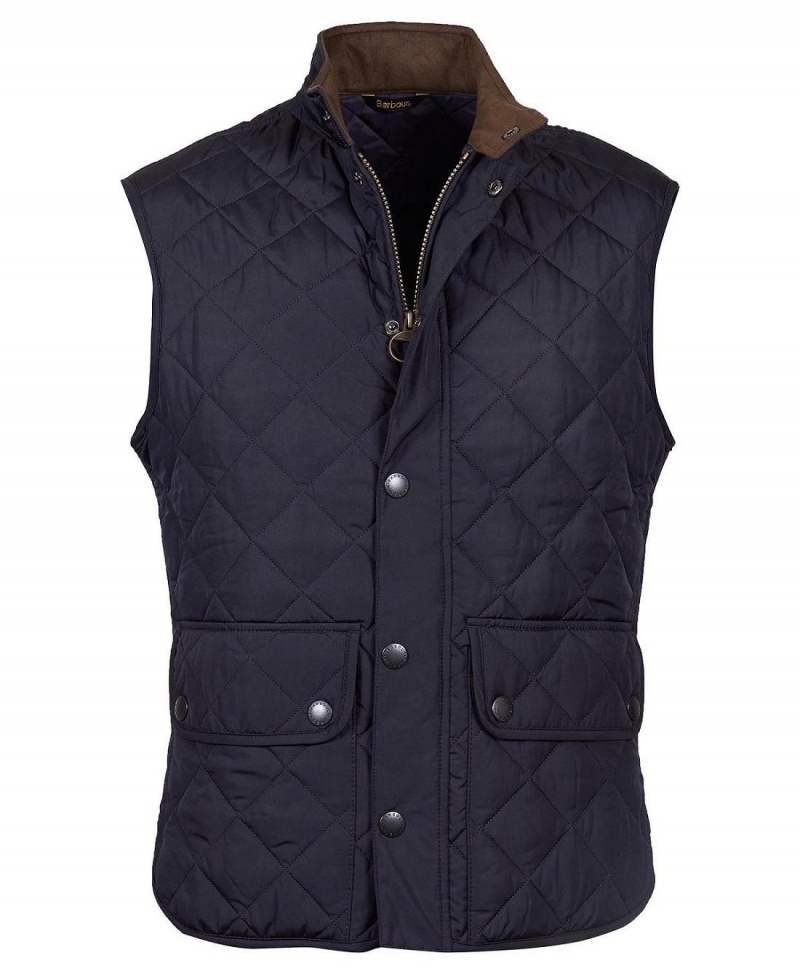 Geaca Barbati Barbour Lowerdale Gilet Bleumarin | Romania_BAR21774