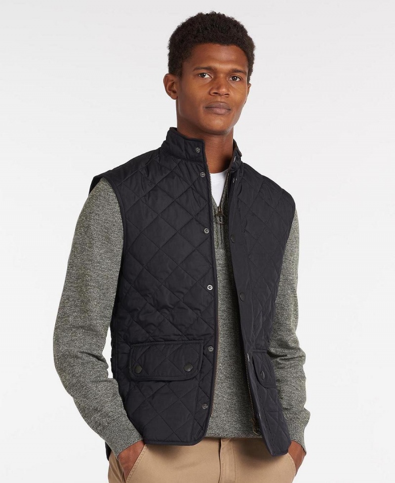 Geaca Barbati Barbour Lowerdale Gilet Bleumarin | Romania_BAR21774