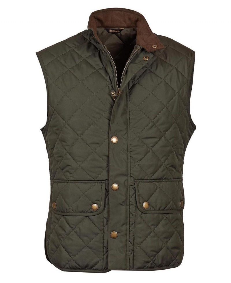 Geaca Barbati Barbour Lowerdale Gilet Masline Verzi | Romania_BAR57408