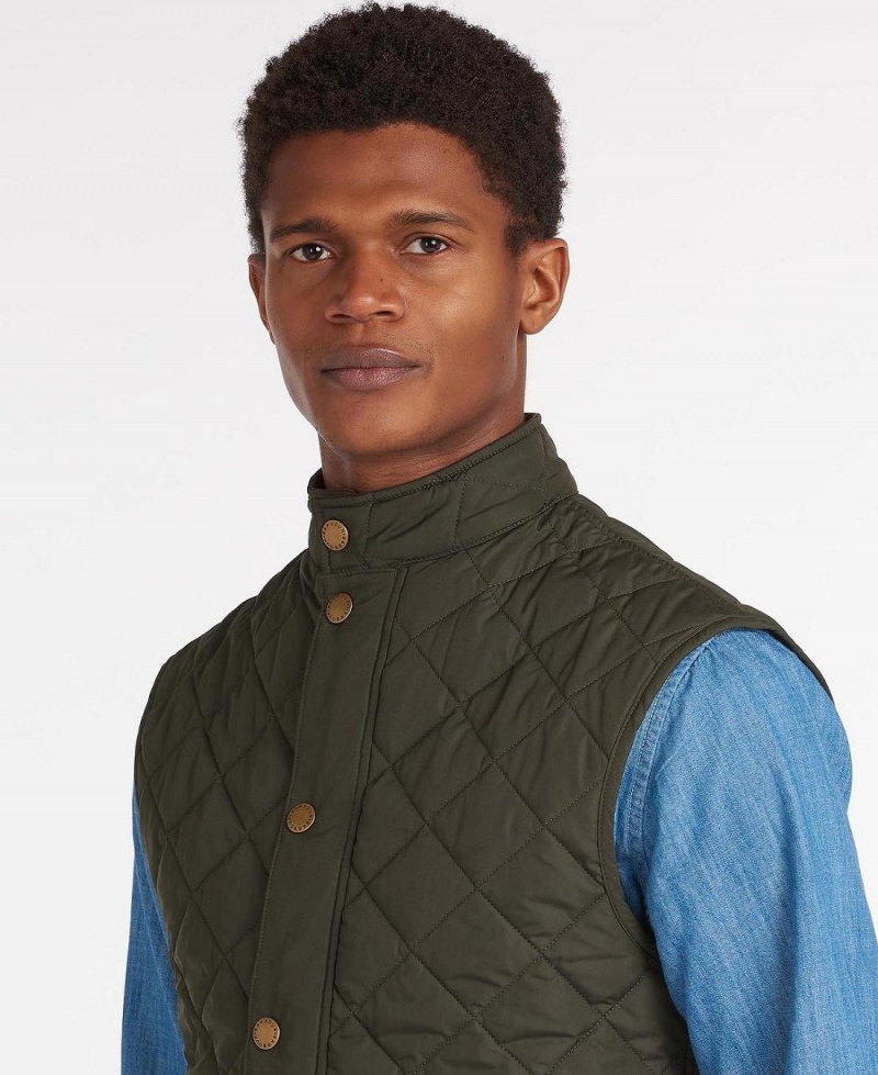 Geaca Barbati Barbour Lowerdale Gilet Masline Verzi | Romania_BAR57408