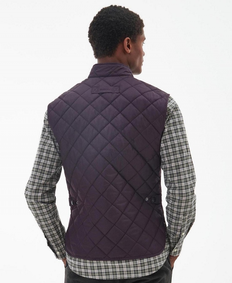 Geaca Barbati Barbour Lowerdale Gilet Violet | Romania_BAR84263