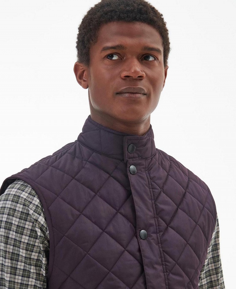 Geaca Barbati Barbour Lowerdale Gilet Violet | Romania_BAR84263