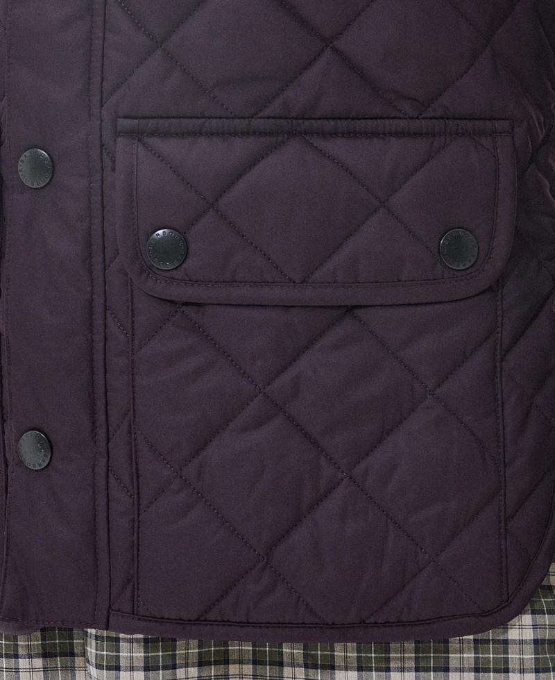 Geaca Barbati Barbour Lowerdale Gilet Violet | Romania_BAR84263