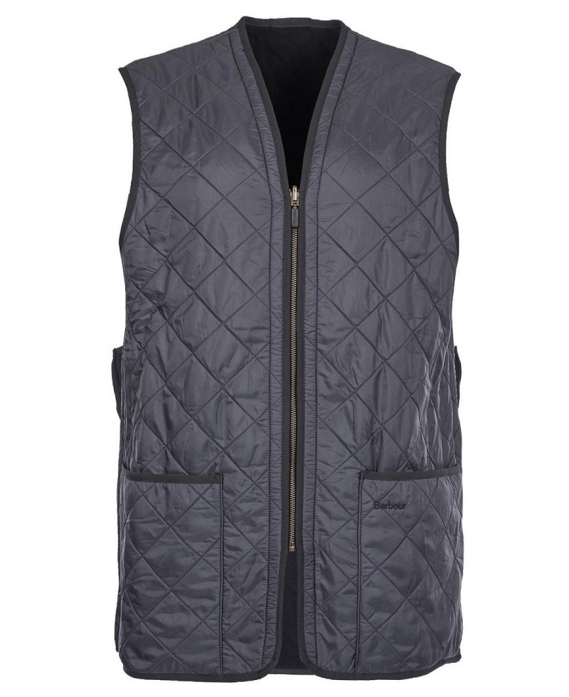 Geaca Barbati Barbour Polarquilt Waistcoat/Zip-In Liner Bleumarin | Romania_BAR15949