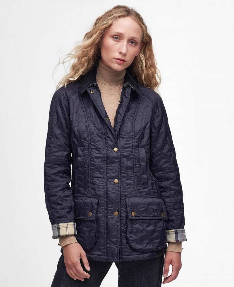 Geaca Dama Barbour Beadnell Polarquilt Bleumarin | Romania_BAR82105