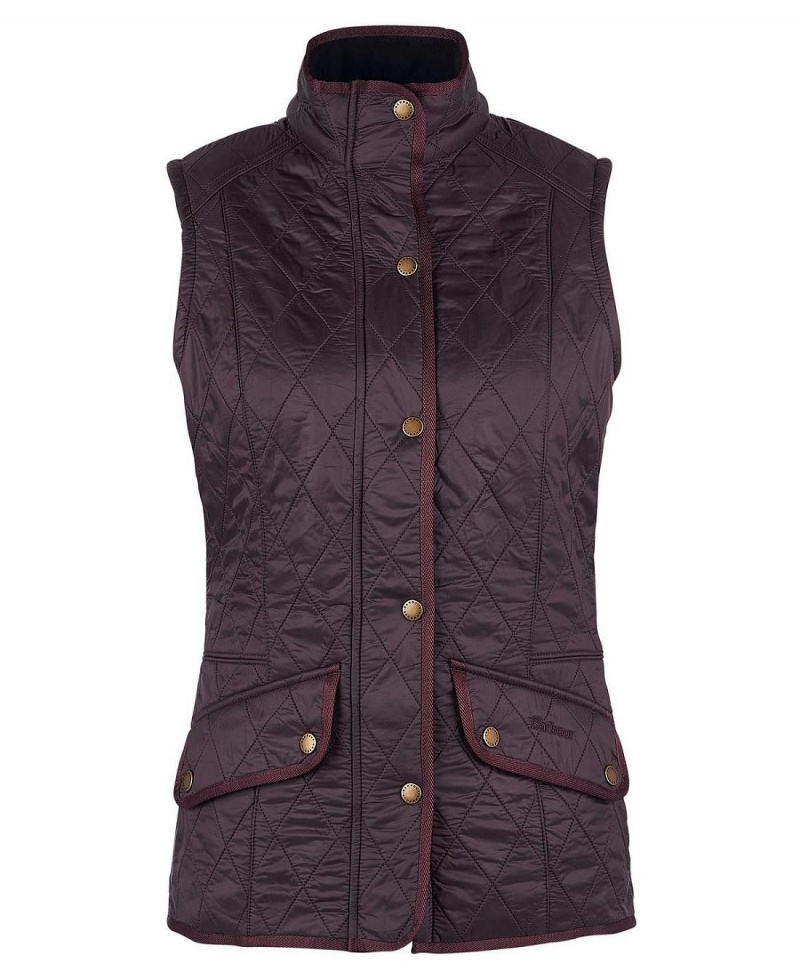 Geaca Dama Barbour Cavalry Gilet Violet | Romania_BAR38365